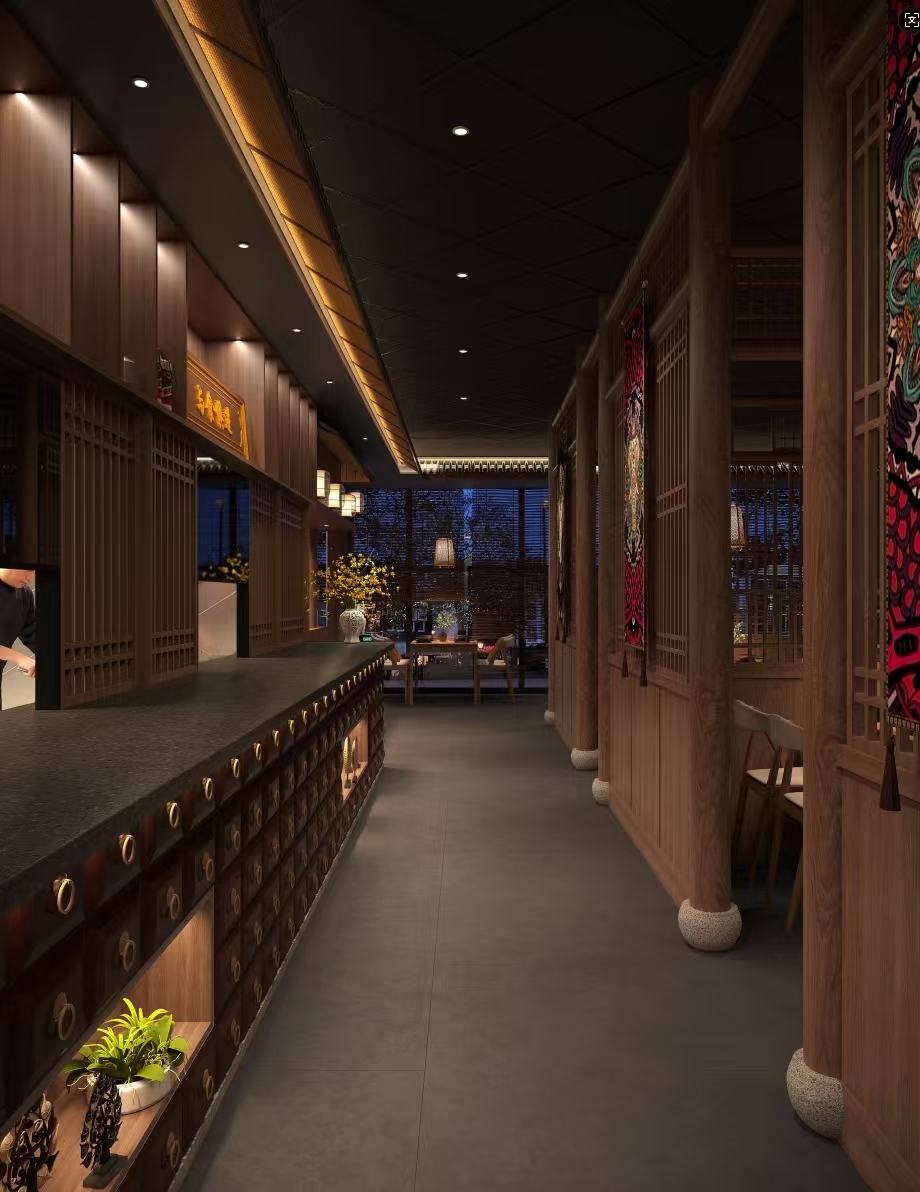 Houston Vietnamese Restaurant interior