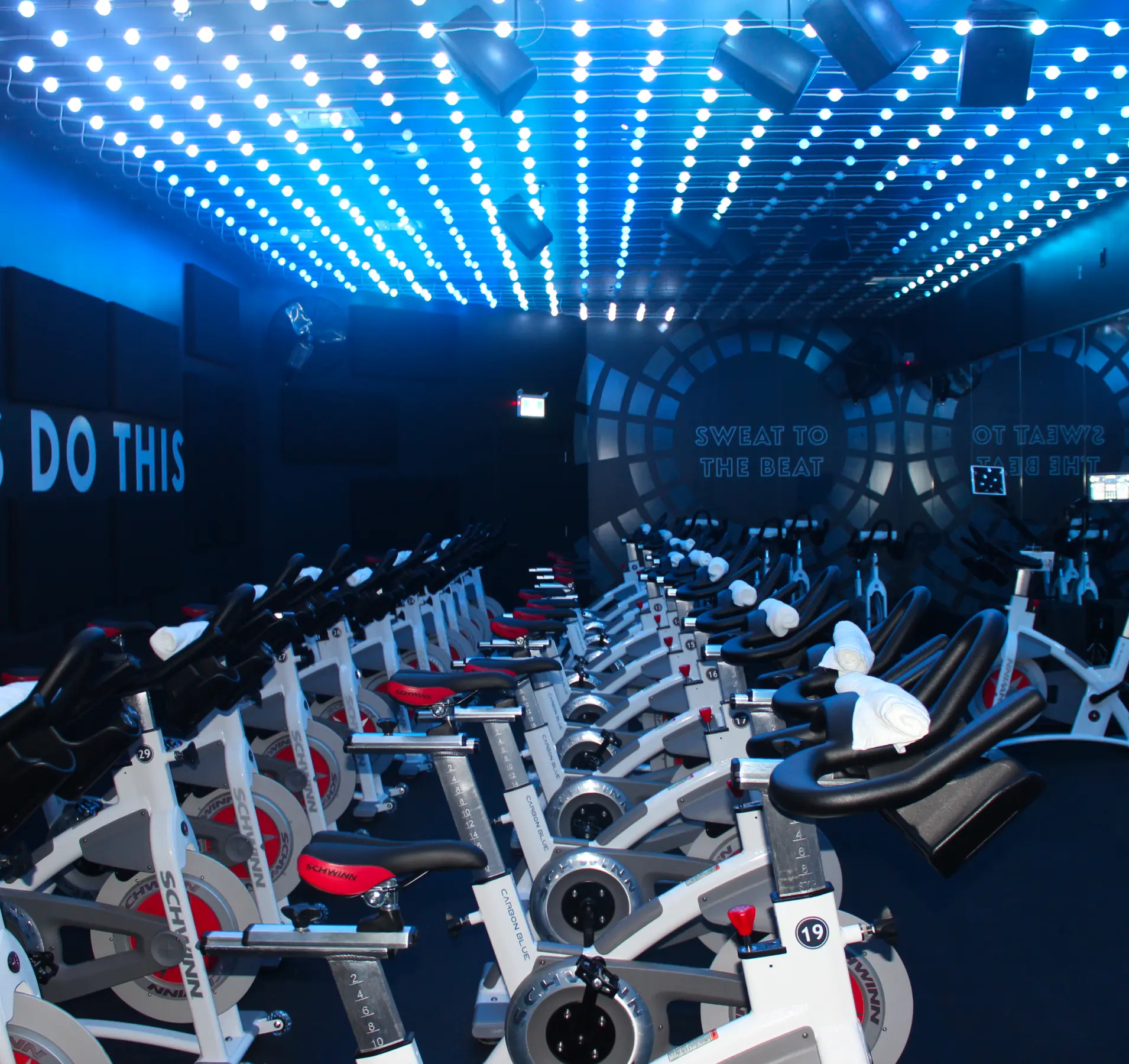 Spinhouse Cycling Studio interior